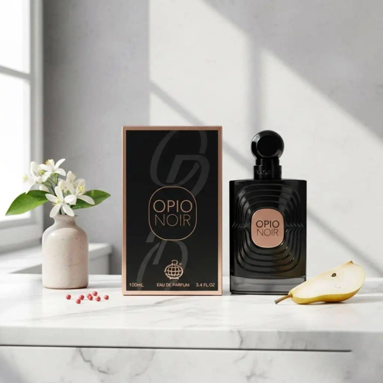 عطر ادکلن زنانه ایو سن لورن بلک اوپیوم فراگرنس ورد جدید (Fragrance World Yves Saint Laurent Black Opium)