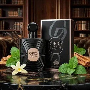 عطر ادکلن زنانه ایو سن لورن بلک اوپیوم فراگرنس ورد جدید (Fragrance World Yves Saint Laurent Black Opium)
