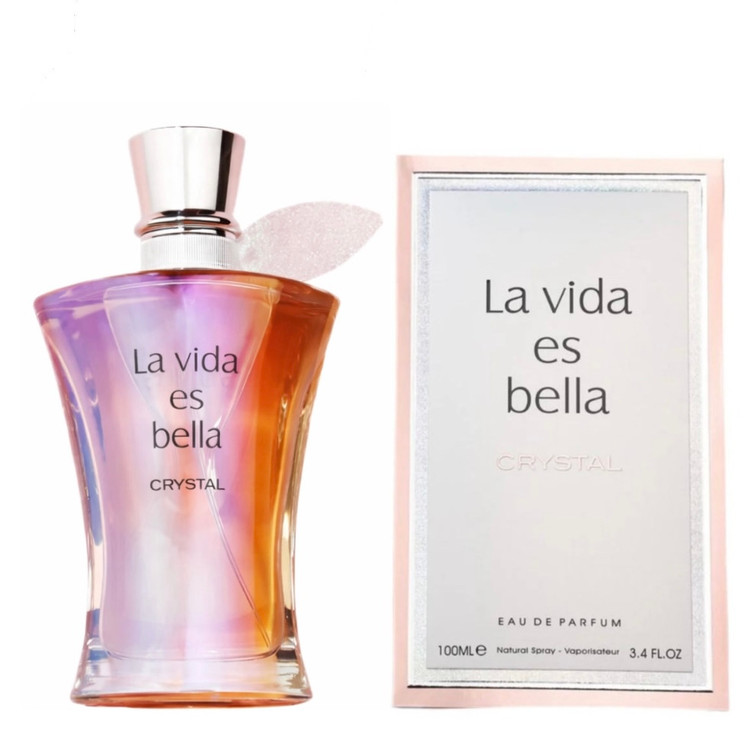 عطر ادکلن زنانه لانکوم لا ویه است بله سولیل کریستال فراگرنس (Fragrance World Lancome La Vie Est Belle Soleil Cristal)